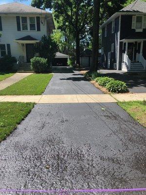 After pic of job in Wheaton