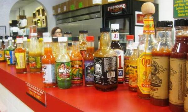 Firehouse Subs - Ormond Beach: Hot Sauces