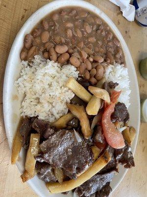 Lomo saltado combo