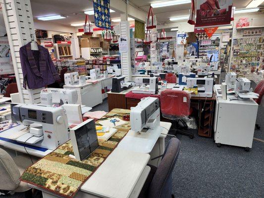 Huge selection of sewing machine's