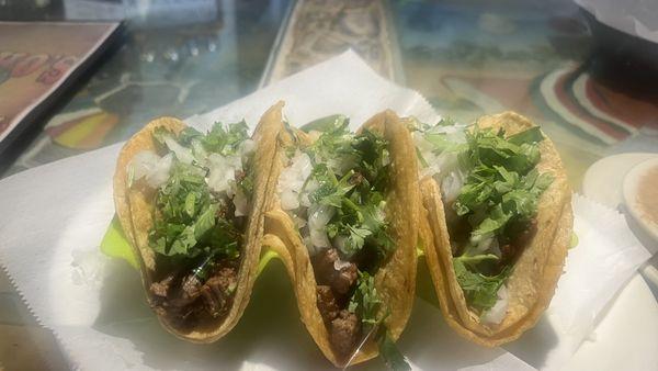 Steak tacos