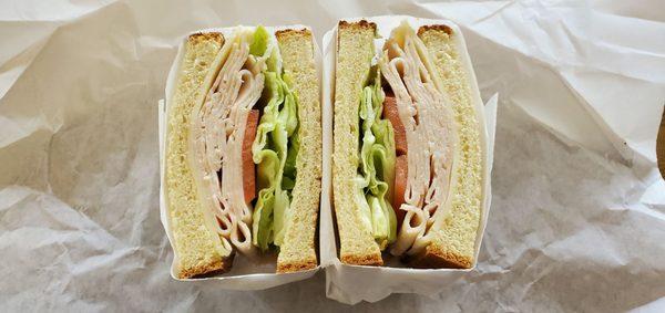 Turkey Provolone Sandwich