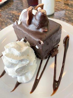 Chocolate mousse cake!