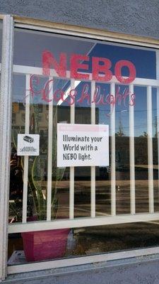 NEBO Flashlights, for sale now at QLSS