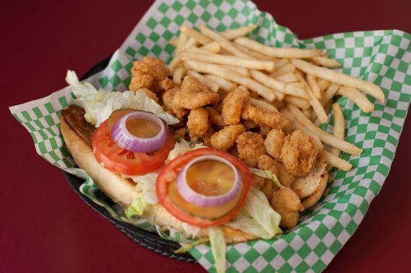 A shrimp po'boy from Wintzell's never fails.