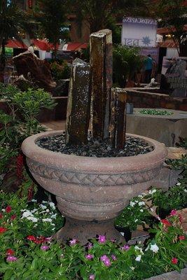 Mini Basalt water feature.