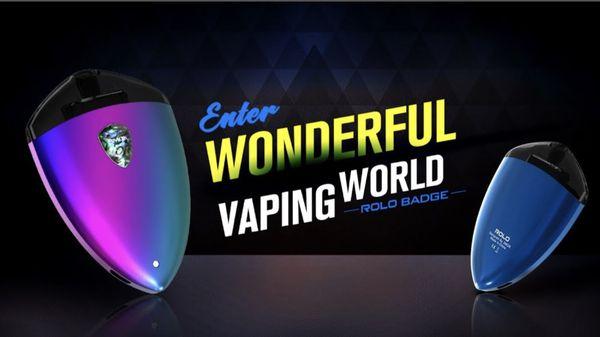 The smok Badge pod system for salt juice