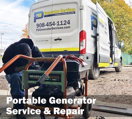 Who repairs portable generators?  We do!