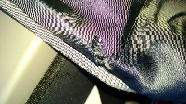 Look how they damage your clothes!!!