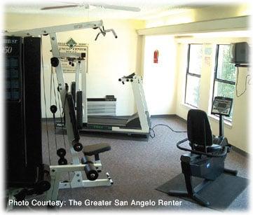 24 hr fitness center on property!