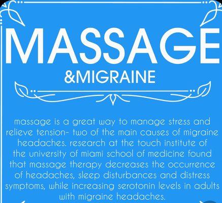 Massage benefits