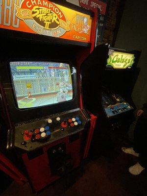 Street Fighter and Galaga