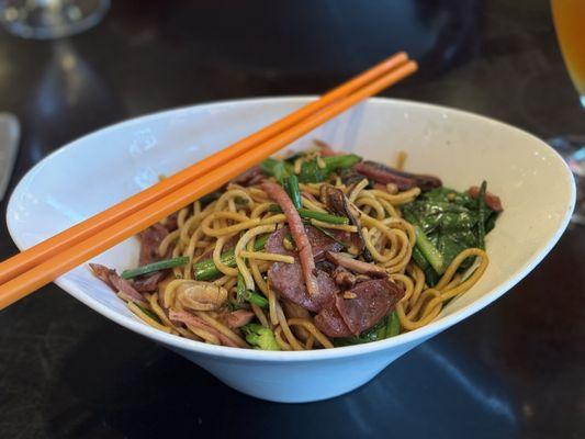 Wild boar lo mein