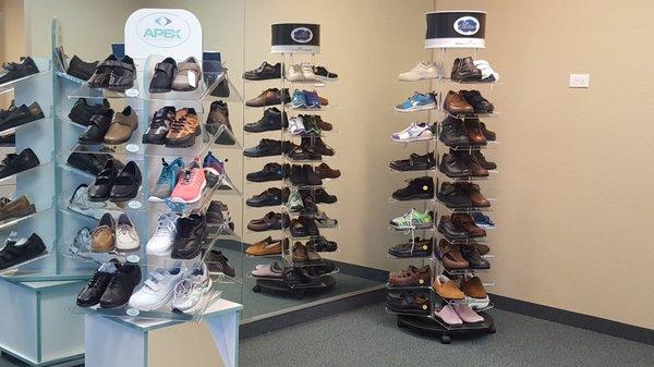 We offer a wide variety of  therapeutic shoes.