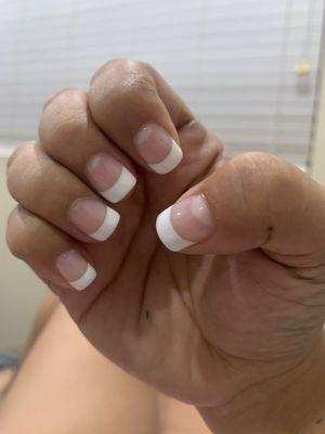 Gel French Tip Manicure