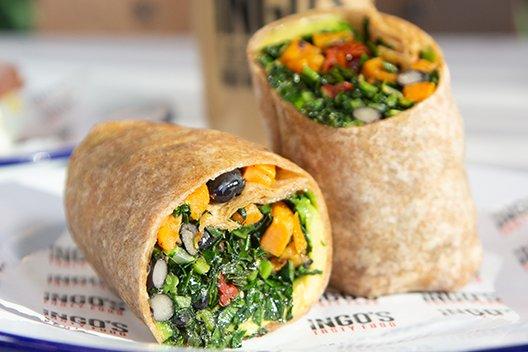 vegan breakfast burrito