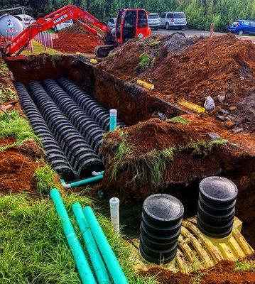 Commercial septic for Waimea's famous fish and the hog restaurant