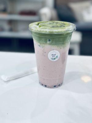 Strawberry Boba, Matcha