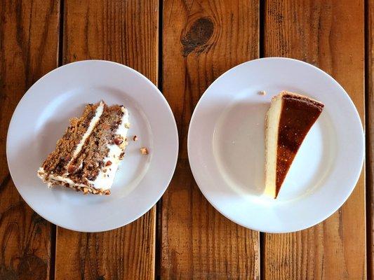 Carrot Cake & Creme Brulee Cheesecake