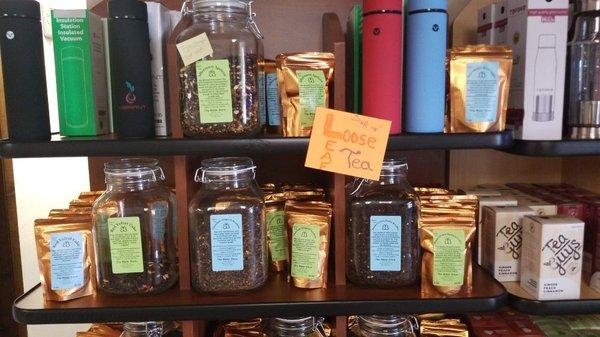 Huge selection of loose leaf teas