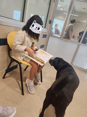 Paws for Reading through GP Library