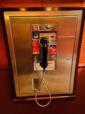 Old school pay phones.