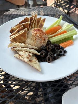 Hummus appetizer