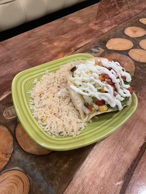 Lunch taco salad