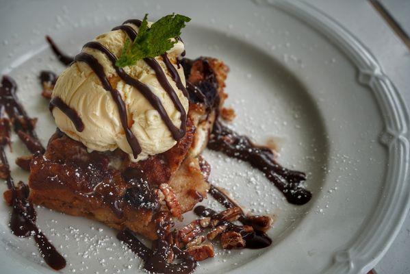 Blueberry Bread Pudding!