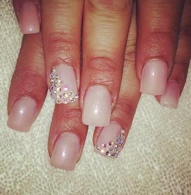 Simple with bling!