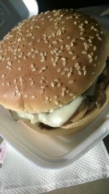 Mushroom burger.