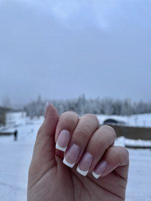 French tip nails