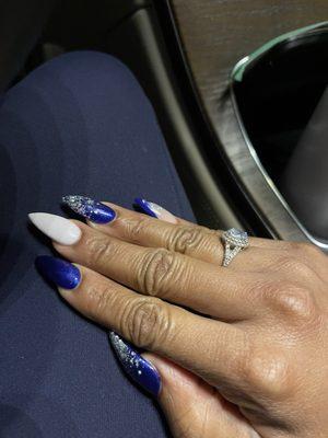 Nails done at Red Carpet Nails (Gretna, La.)