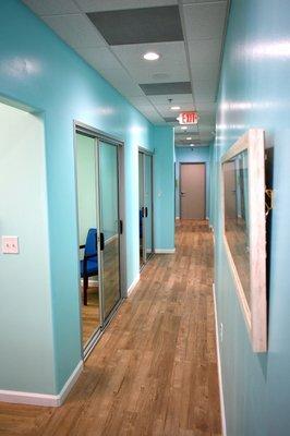 Hallway at La Prada Family Dentistry Garland TX