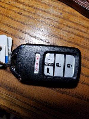 Remote Key for push start