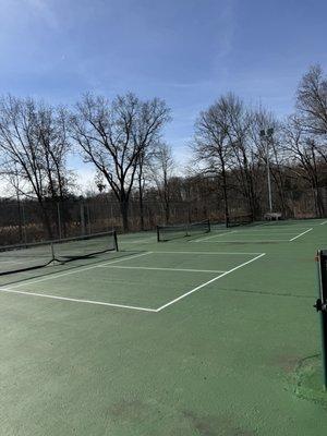 Pickleball court