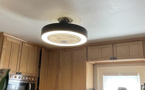 Kitchen ceiling fan