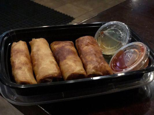 Pork Fried Spring rolls (Happy Hour portion)