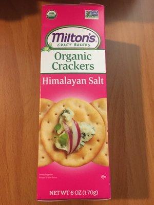 Organic Himalayan Salt Crackers