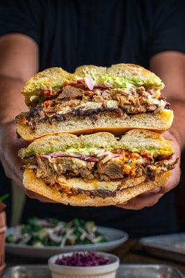 Torta de Cochinita Pibil