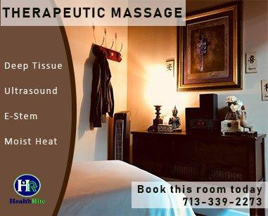 HealthRite's full service Therapeutic Massage room.