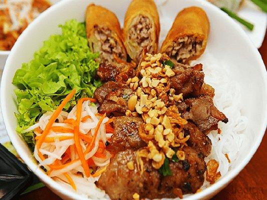 BBQ Pork & Spring Roll Vermicelli