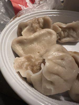 Steamed dumplings