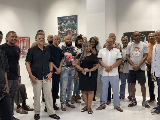 Artist-Gallery exhibit "Whose America is it Anyway?"