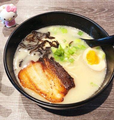 Tori ramen with pork chashu