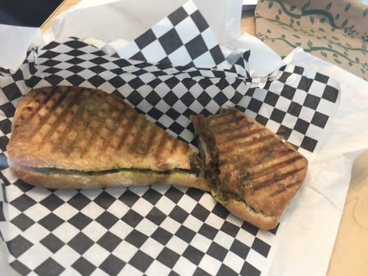 This Caprese Panini was delicious!!