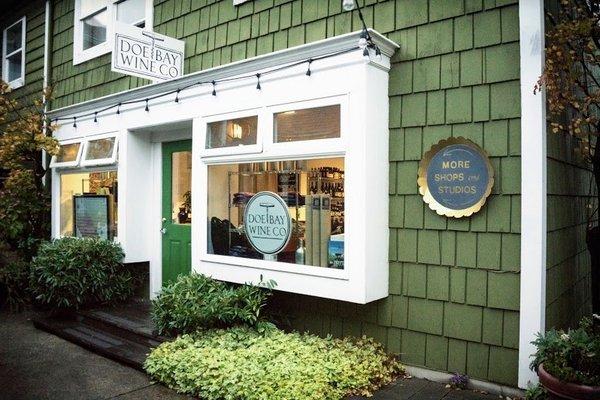 Doe Bay Wine Company is located in the heart of Eastsound on Orcas Island.