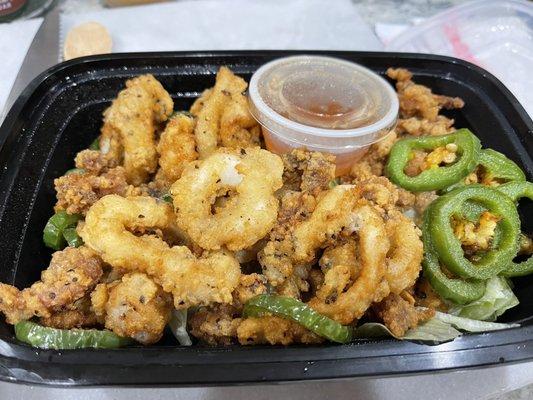 Jalapeño calamari