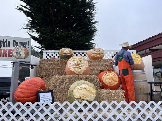 Farmer Mike's Pumpkin art