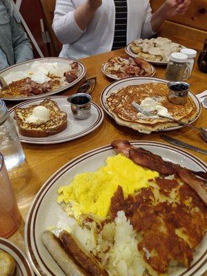 We loved these awesome breakfasts.